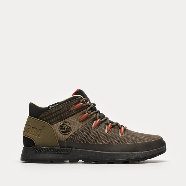 Męskie buty outdoor (trekkingowe) TIMBERLAND SPRINT TREKKER MID FAB WP tb0a61sc3271 kolor khaki