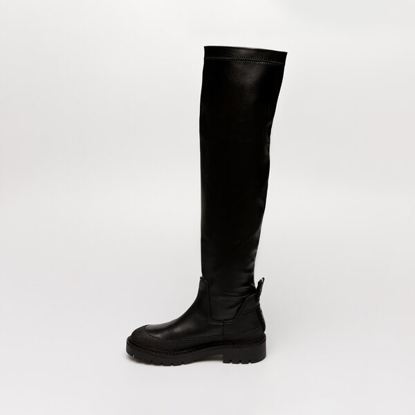 Damskie kozaki CALVIN KLEIN COMBAT KNEE BOOT yw0yw00737bds kolor czarny