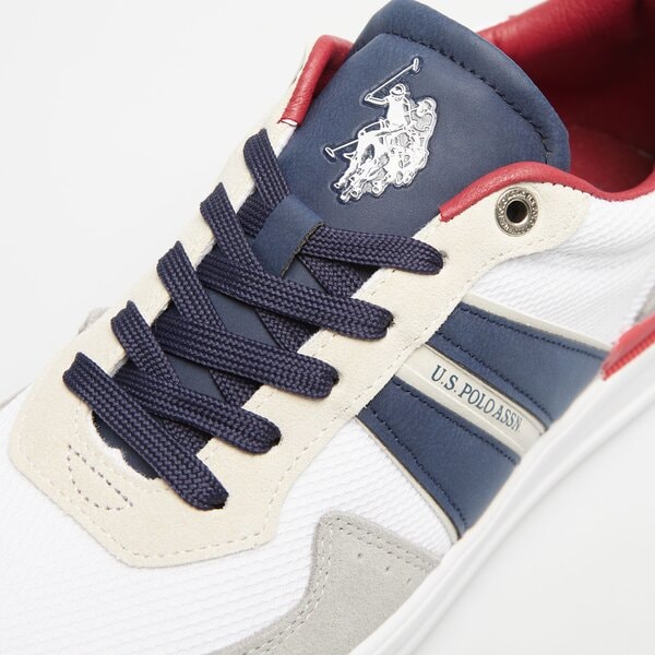 Męskie sneakersy (buty) U.S. POLO ASSN. NATE001 nate001whired01 kolor biały