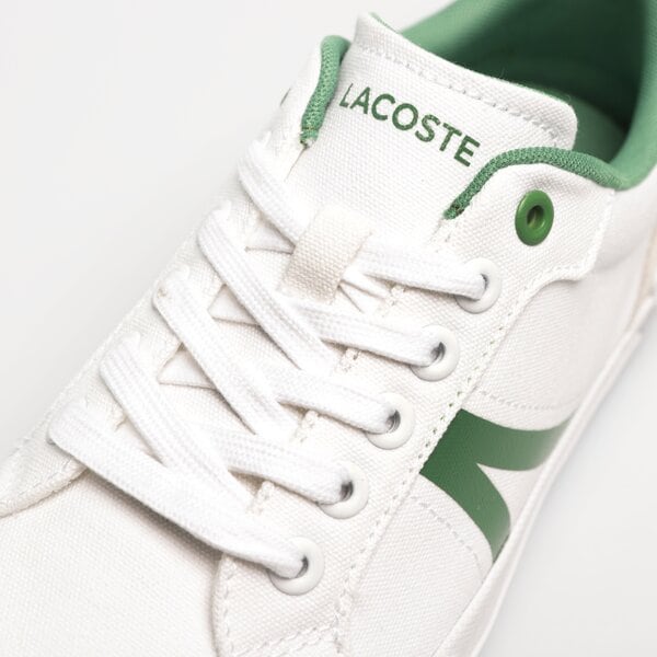 Dziecięce sneakersy (buty) LACOSTE L004 745cuj0006082 kolor czarny