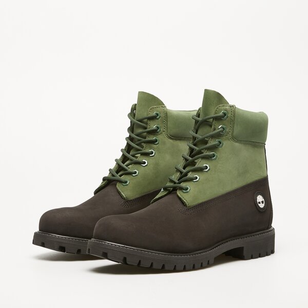 Męskie buty outdoor (trekkingowe) TIMBERLAND 6 IN PREMIUM tb0a2p6wejg1 kolor zielony