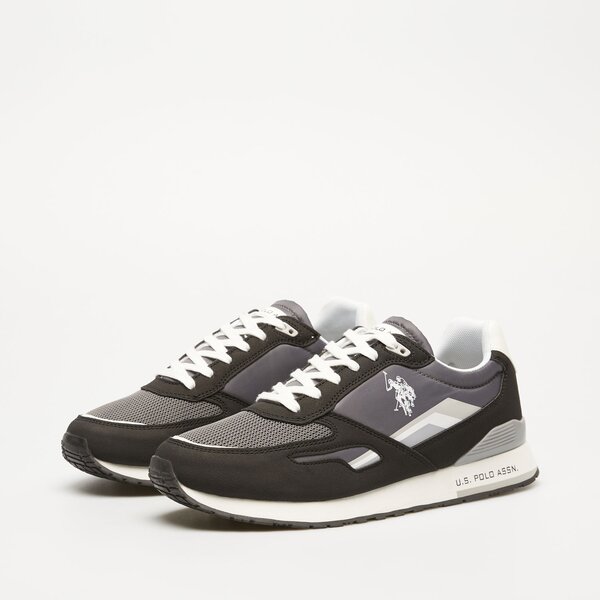 Męskie sneakersy (buty) U.S. POLO ASSN. TABRY003B tabry003bgryblk02 kolor szary