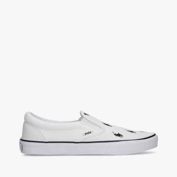 Męskie trampki POLO RL KEATON SLIP SNEAKERS SLIP ON  816861085002 kolor biały