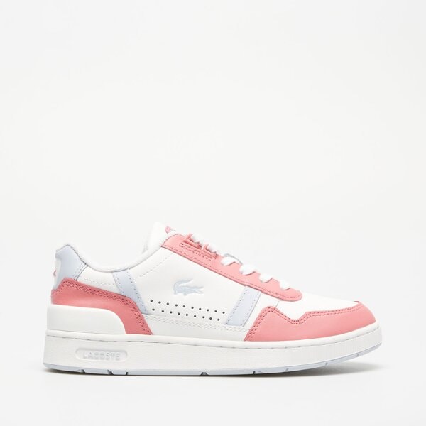 Damskie sneakersy (buty) LACOSTE T-CLIP 124 5 SFA 747sfa0064b53 kolor biały