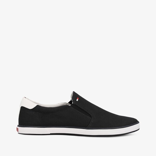 Męskie trampki TOMMY HILFIGER ICONIC SLIP ON SNEAKER fm0fm00597403 kolor granatowy