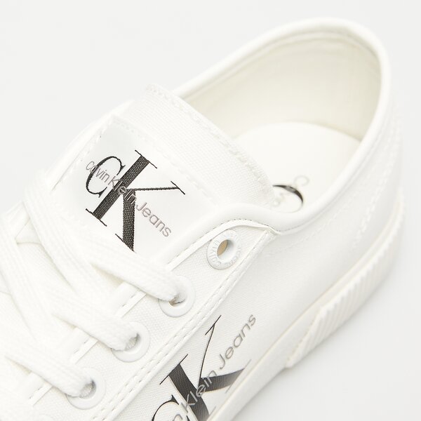 Damskie trampki CALVIN KLEIN ESS VULC MONO W yw0yw00482ybr kolor biały