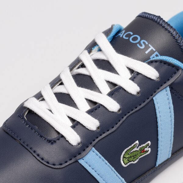 Dziecięce sneakersy (buty) LACOSTE PARTNER 222 1 SUJ 744suj00117e9 kolor granatowy